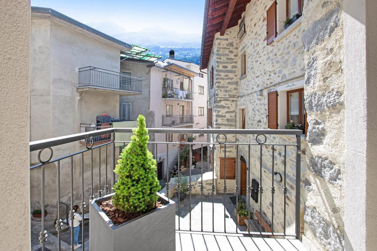 Ferienwohnung La Maison Du Bonheur Grosio Exterior foto